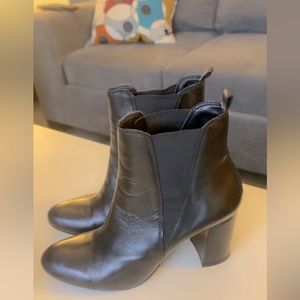 Black booties from WINNERS name of the boots in last pic🖤